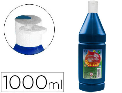 Témpera líquida Jovi escolar 1000ml. azul ultramar